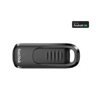 Clé USB - SanDisk - Ultra Slider - 512 Go - USB 3.2 Gen 1 - Vitesse 400 Mo/s - Noir