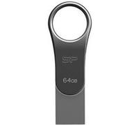 SILICON POWER Clé USB 3.0 C80 - 64 GB - Argent