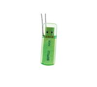 CLE USB SILICON POWER Helios 101 8GB ALUMINIUM VERTE USB 2.0 SP008GBUF2101V1N