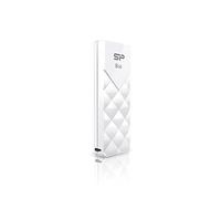 Clé USB - SILICON POWER - Ultima U03 - 8 Go - Blanc