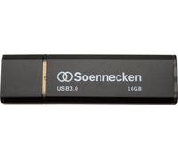 Clé USB Soennecken 71617 3.0 16GB noire/argentée