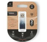 Clé USB Tech One Tech Be B&W 32 GB
