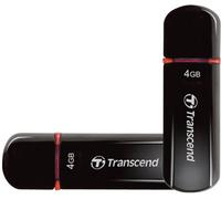 Clé USB - TRANSCEND - JetFlash 600 - 4 Go - USB 2.0 - Noir
