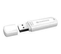 Clé USB TRANSCEND JETFLASH 730 - 128 Go - Blanc - USB 3.0