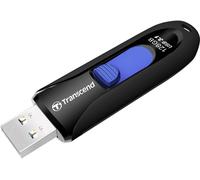 Clé USB Transcend JetFlash® 790 TS128GJF790K 128 GB USB 3.1 noir, bleu