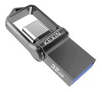 Clé Usb Type C 32Go Usb 3.0 Otg Mini Clef Usb 32 Go Usb 3.0 En Métal Étanche, Cle Usb Flash Drive 2 En 1 Pour Pc Dell Xps Et[YC47]