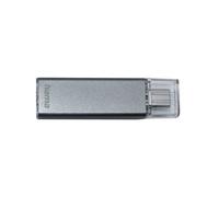 Hama Lecteur USB flash Uni-C Classic - USB-C 3.1 - 128 Go - Anthracite