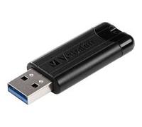 Verbatim Clé USBPinStripe 3.0 de 256 Go - Noire