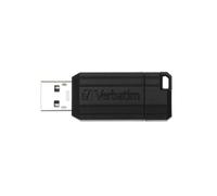 Verbatim Micro-clé USBPinStripe de 64 Go - noire G