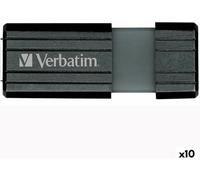 Clé USB Verbatim Store'n'Go PinStripe noire 16 Go