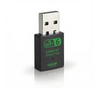 Clé USB Wi-FI Double Bande 2,4/5 GHz + Bluetooth 5.4, antenne sans Fil 900 Mbps, Plug & Play, OFDMA, MU-MIMO, Adaptateur réseau pour PC/Ordinateur de Bureau/Tablette/Ordinateur Portable, pour Windows