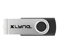 Clé USB - XLYNE - 7600800 - 8 Go - USB-C - Noir, Argent