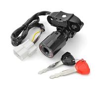 Clé Verrouillage Contacteur D'allumage Pour Pour ZX1000/636 ER650 EX650 ER6N/6F Pour Ninja 400R Pour ZX6R/10R/14R Pour Z1000SX 27005-0556 Interrupteur Clé D'allumage Moto