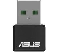 Clé Wifi 6 Asus USB-AX55 Nano Noir et Argent F