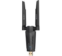 Clé WiFi BrosTrend BE6500 USB 3.0 Tri-Bande 6GHz/5GHz/2.4GHz Longue Portée