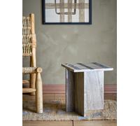 Bloomingville Table d'appoint Clea Marbre brun