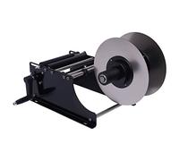 CLEADONG MT-30 Étiqueteuse pour bouteilles rondes, verres ou cylindres, étiqueteuse manuelle, autonome, applicateur d'étiquettes 10-30 par minute, 42 x 25 x 28 cm, noir