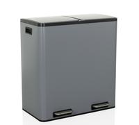 Clean 13 | 2 x 30L - Poubelle Gris