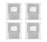 Clean Air Lot de 4 sacs de performance pour DJI pour station de base ROM P A S avec filtre double couche fabriqué en tissu soufflé par fusion et non tissé 4