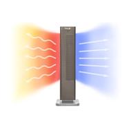 Clean Air Optima CA-904 - Design Heizlüfter - Heizen und kühlender Brise - Heizung: 1000/2000 Watt - Digitaler Thermostat 15-35°C - Oszillation 80º - Geeignet für Räume bis 40m²/100 m³ (Kupfer)