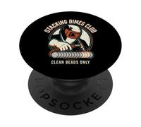 Clean Bead Club Motif Soudeur Clean Beads Only PopSockets PopGrip Adhésif