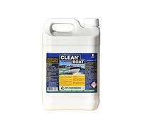 Clean Boat 5L | Nettoyant Bateau Multi-usages | nettoie, détache, dégraisse et protège Le Bateau intérieur et extérieur. Toutes Surfaces | Biodégradable 98% Fabriqué en France Depuis 25 Ans