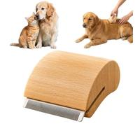 Clean Brosse Poil Chien & Cheval - Brosse Mue Cheval, Brosses Douce Anti-Poil Mort, Accessoire Toilettage Animal - Élimine les Poils Efficacement (Court)