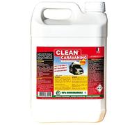 CLEAN CARAVANING 5 litres | Nettoyant camping-car Multi-usages | nettoie, détache, dégraisse et protège le camping -car intérieur et extérieur. Biodégradable 98%. Fabriqué en France depuis 30 ans