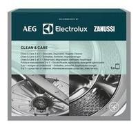 AEG M3GCP400 9029799187 Clean and Care Lot de 6 nettoyants et nettoyants pour machine à laver et lave-vaisselle
