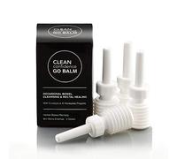 CLEAN Confidence GO BALM Nettoyage occasionnel des intestins et guérison rectale avec de l'eucalyptus et de la propolis aux abeilles - 4 micro-lavement