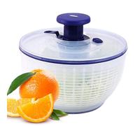 Clean de fruits - centrifugeuse portable pour le lavage et le séchage de la laitue, les légumes et les fruits, récipient manuel avec rotation | Accessoire de cuisine pour la préparation des repas sain