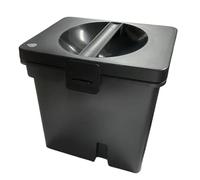Clean & Dirty Water Tank Compatible avec Roborock Qrevo Master/Q revo S/Q revo MaxV/P10S Pro Aspirateur Robot pour Remplacement Seaux Pièces Accessoires (B (Réservoir d'eau sale))