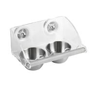 Clean Easily: The Bird Food Bowl Features a Detachable Design That Allows