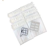 Clean Fairy Lot de 6 sacs aspirateur pour Vorwerk VK135 VK136 + 1 Filtre HEPA, 1 filtre moteur 1 bâton assainisseurs d'air