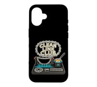 Clean Link Club Vélo Entretien de Chaîne Atelier Coque pour iPhone 16