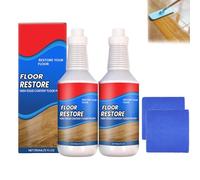 Clean-Llx Floor Restorer Shine & Protect Instantly, Floor Restore Eez, Flooring Shine Agent, Quick Floors Refresh for Dull & Worn Surfaces, Easy for Wood, Tile and Laminate (2pcs)