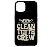 Clean Teeth Crew Dentiste Hygiéniste Équipe Dentaire Coque pour iPhone 13