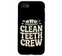 Clean Teeth Crew Dentiste Hygiéniste Équipe Dentaire Coque pour iPhone SE (2020) / 7/8