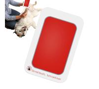 Clean Touch Ink Pad Kit - Inkless Kids Footprint Kit, Colorful Handprint Ornament Cards with Free Imprint, Keepsake Pawprint Maker for Children and Family, Memory Craft Set