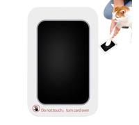 Clean Touch Ink Pad Kit - Inkless Kids Footprint Kit, Colorful Handprint Ornament Cards with Free Imprint, Keepsake Pawprint Maker for Children and Family, Memory Craft Set