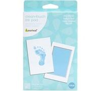 Pearhead Newborn Baby Handprint and Footprint Kit - No Mess Clean-Touch Ink Pad with Impression Cards, Baby Boy Keepsake, Perfect Keepsake for Family, Acid-Free, Blue