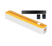 Clean Wrapspenser - Distributeur de film Hessel avec cutter, rouleau de papier d'étain, cutter et distributeur | Support de sac de de cuisine pratique, organisateur pour papier ciré