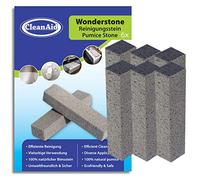 CleanAid Wonderstone - Pierre Ponce pour Toilettes - Pierre de Nettoyage, Détartrant pour Salle de Bain, Toilettes, Douche, Évier, Cuisine, Carrelage et Bien Plus Encore - Nettoyant pour Toilettes