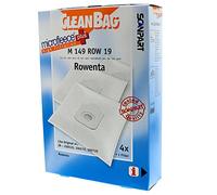 CleanBag M 149 ROW 19 Sacs à poussière comme l'original ZR-200520, 200570, 200720 Contenu : 4 sacs d'aspirateur + 1 filtre universel