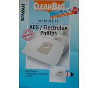 CLEANBAG Microfleece+ Sac à poussière S-Bag Electrolux/Philips 4+1