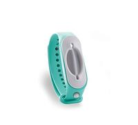 Cleanbrace Bracelet hygiénique et désinfectant (vert) - Désinfection des mains lors de vos déplacements - Avec recharge
