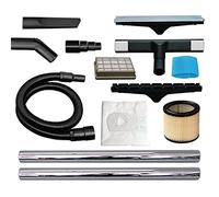 Cleancraft 7001150 Aspirateur Eau et poussière 130 RS M-Class (allumage Automatique pour Outils électriques, Nettoyage du Filtre Semi-Automatique), Multicolore