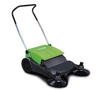 Cleancraft 7304008 HKM 800 Balayeuse à main (2 balais latéraux, largeur 800 mm, entraînement manuel, réservoir de 40 l)