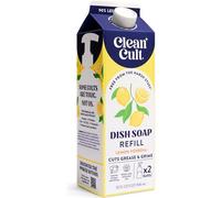 Cleancult Recharge de savon liquide à vaisselle (947,2 g, 1 paquet) - Puissance de nettoyage à base de plantes - Savon à vaisselle qui coupe la graisse et la crasse - Sans produits chimiques agressifs