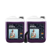 Cleanerist Black Lessive liquide pour 700 lavages foncés - 2 x 10 l de lessive liquide concentrée pour linge noir et foncé - Lessive XXL avec parfum frais pour 20-95 °C, au lieu de pods, poudre